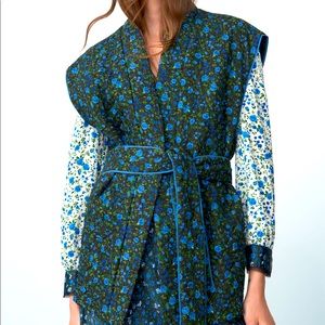 Zara Floral vest. Never worn. New without tags. Hot item